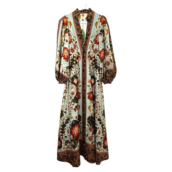 FARM Rio Flowing Beauty Maxi Dress, Size XS, NWT 🇧🇷 - Picture 9 of 16